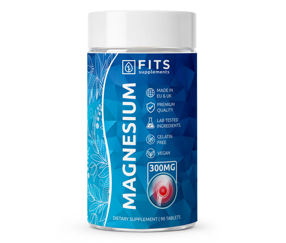 Magnesium 300mg 90 tabletter