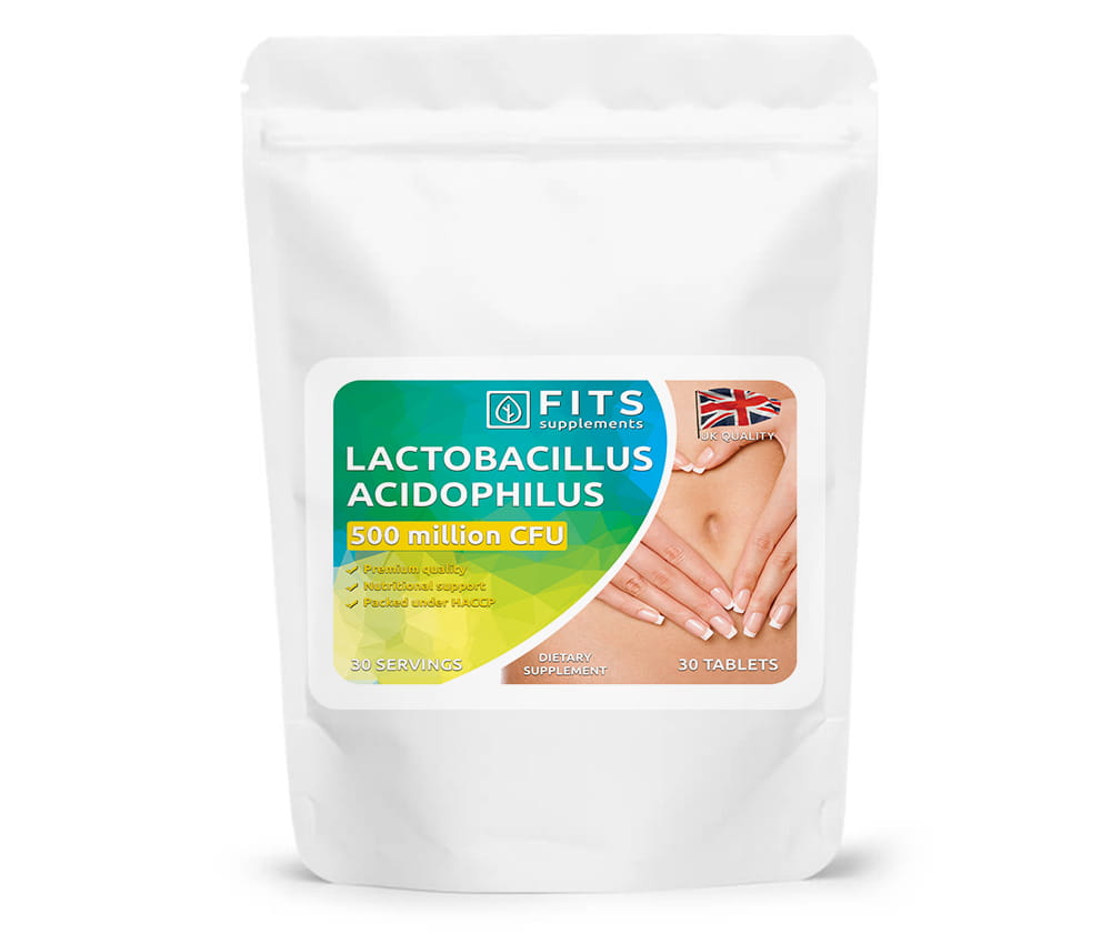 Lactobacillus Acidophilus 50mg 30 tabletter