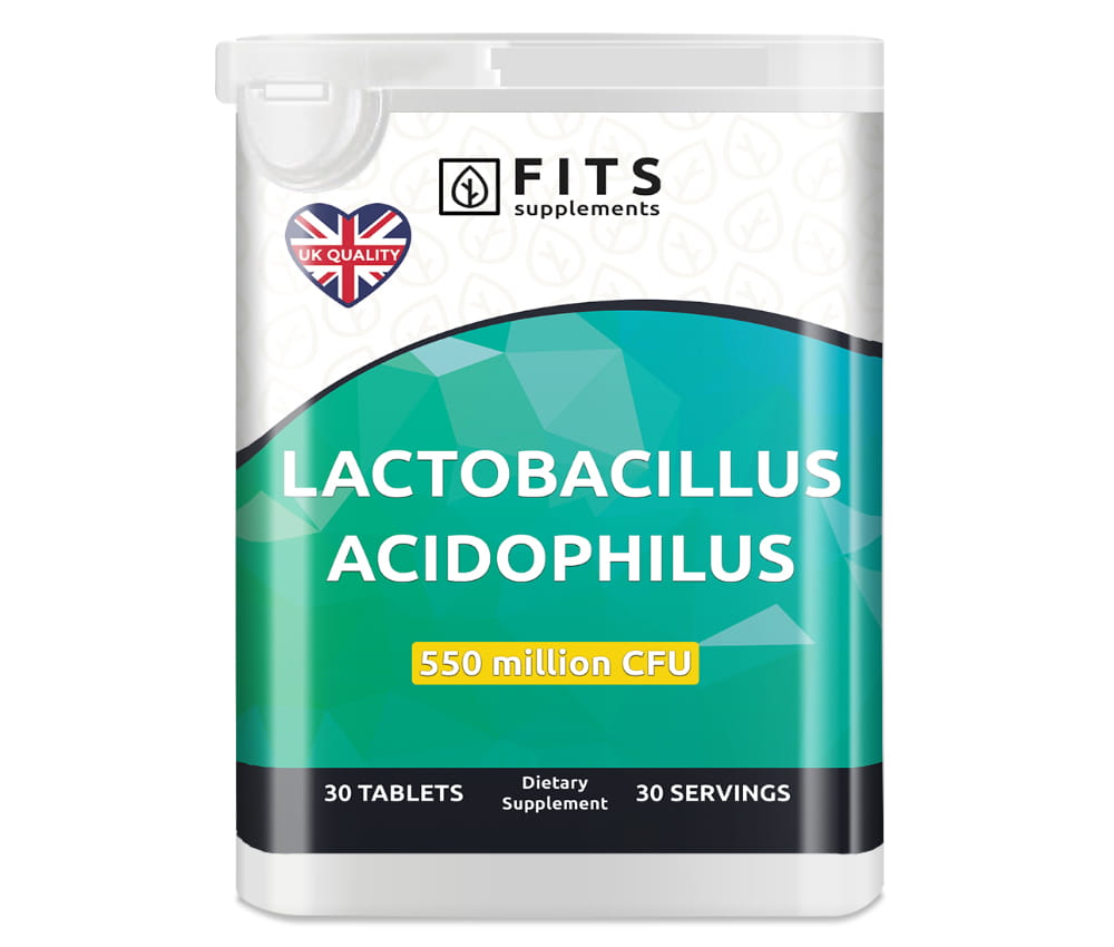 Lactobacillus Acidophilus 50mg 30 tabletter