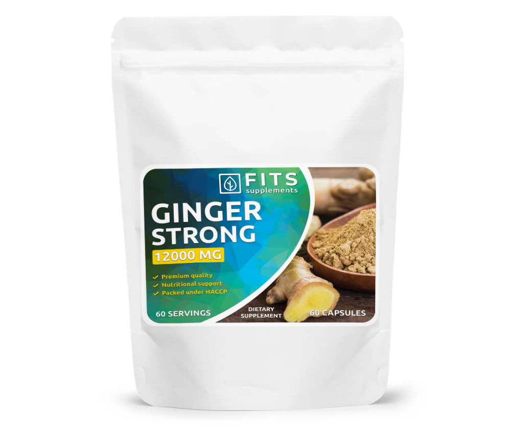 Ingefær 12000mg 60 kapsler