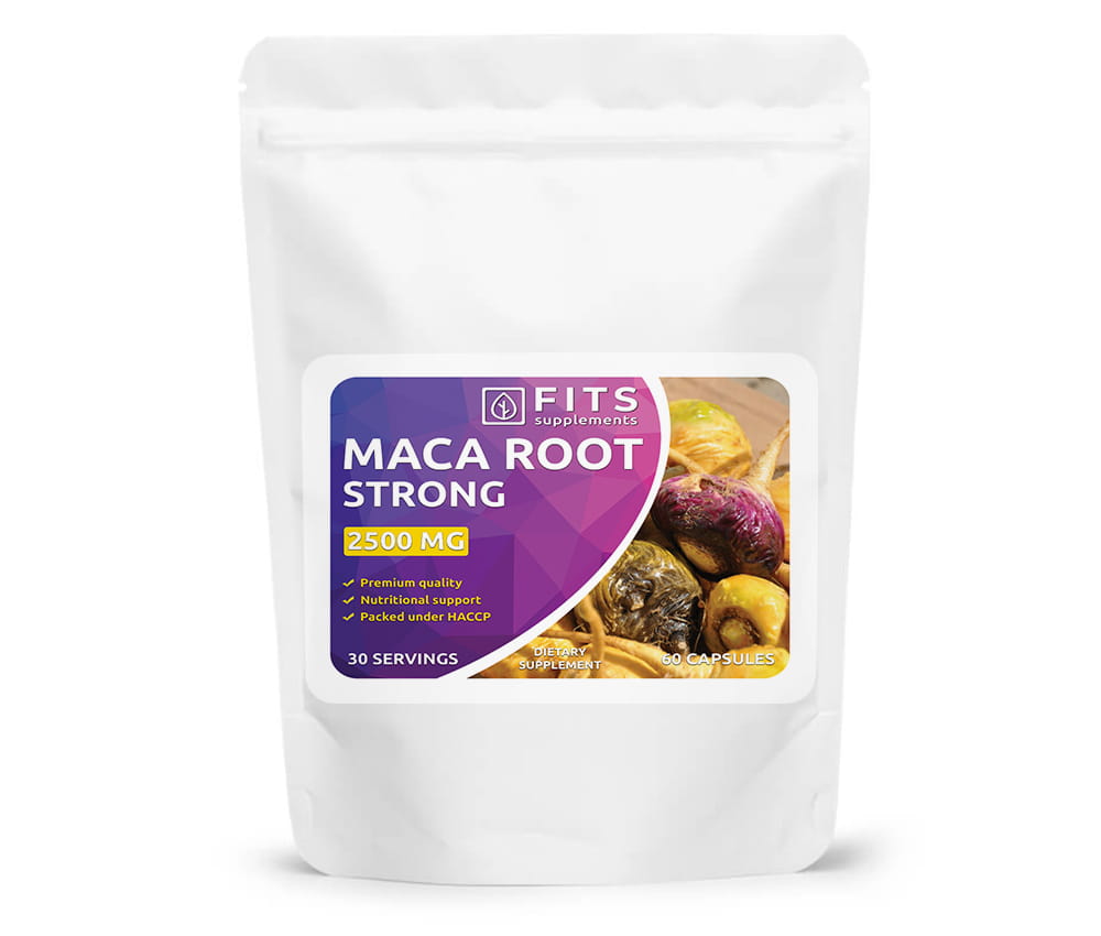 Maca Strong 2500 mg 60 kapsler