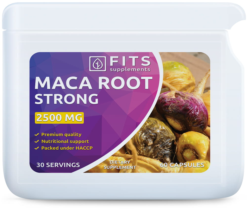 Maca Strong 2500 mg 60 kapsler