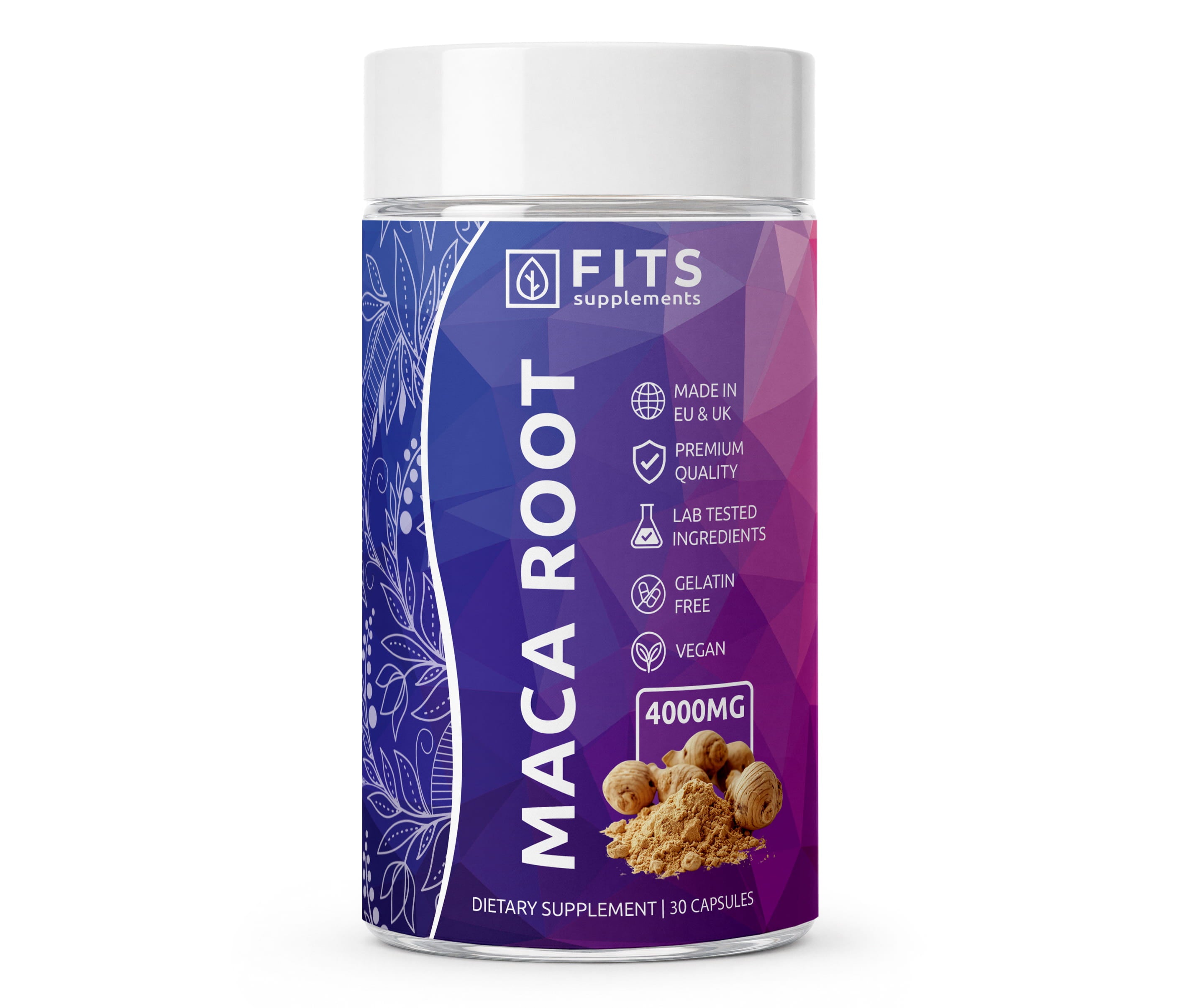 Maca Ekstra Stærk 4000mg 30 kapsler