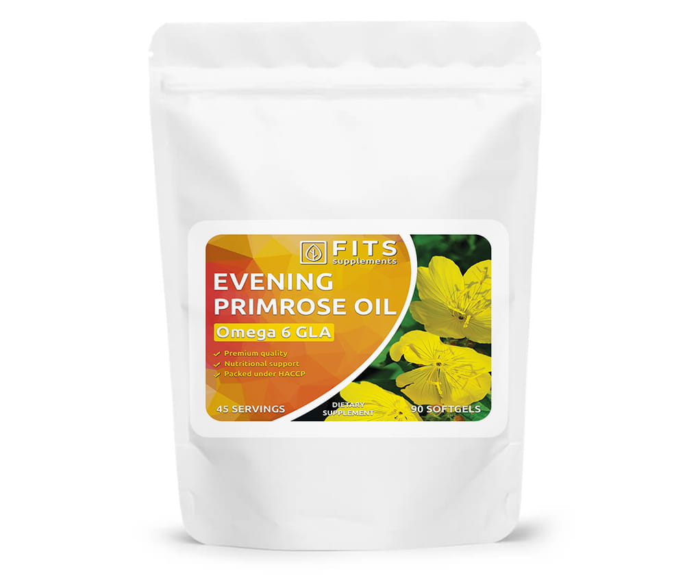 Aftenprimroseolie Omega 6 GLA 90 bløde kapsler