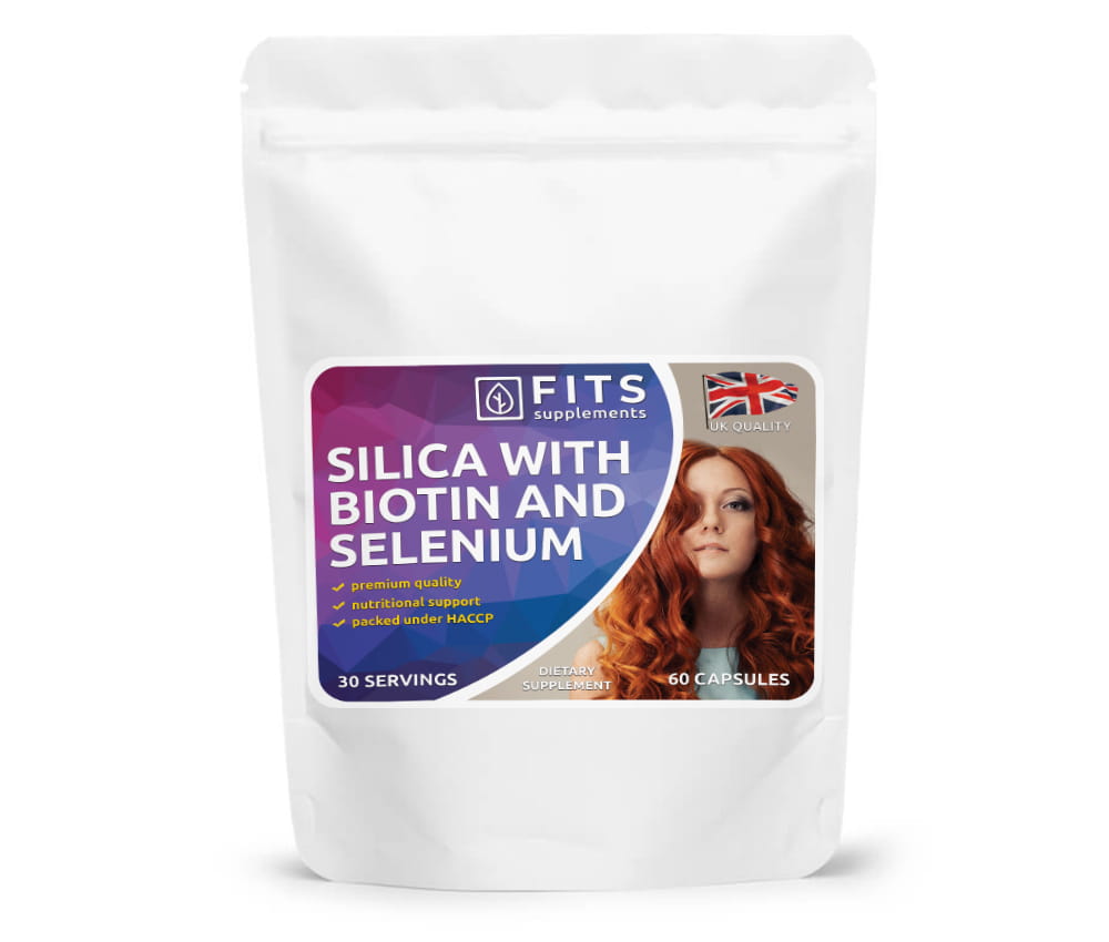 Silica med Biotin og Selen 60 kapsler