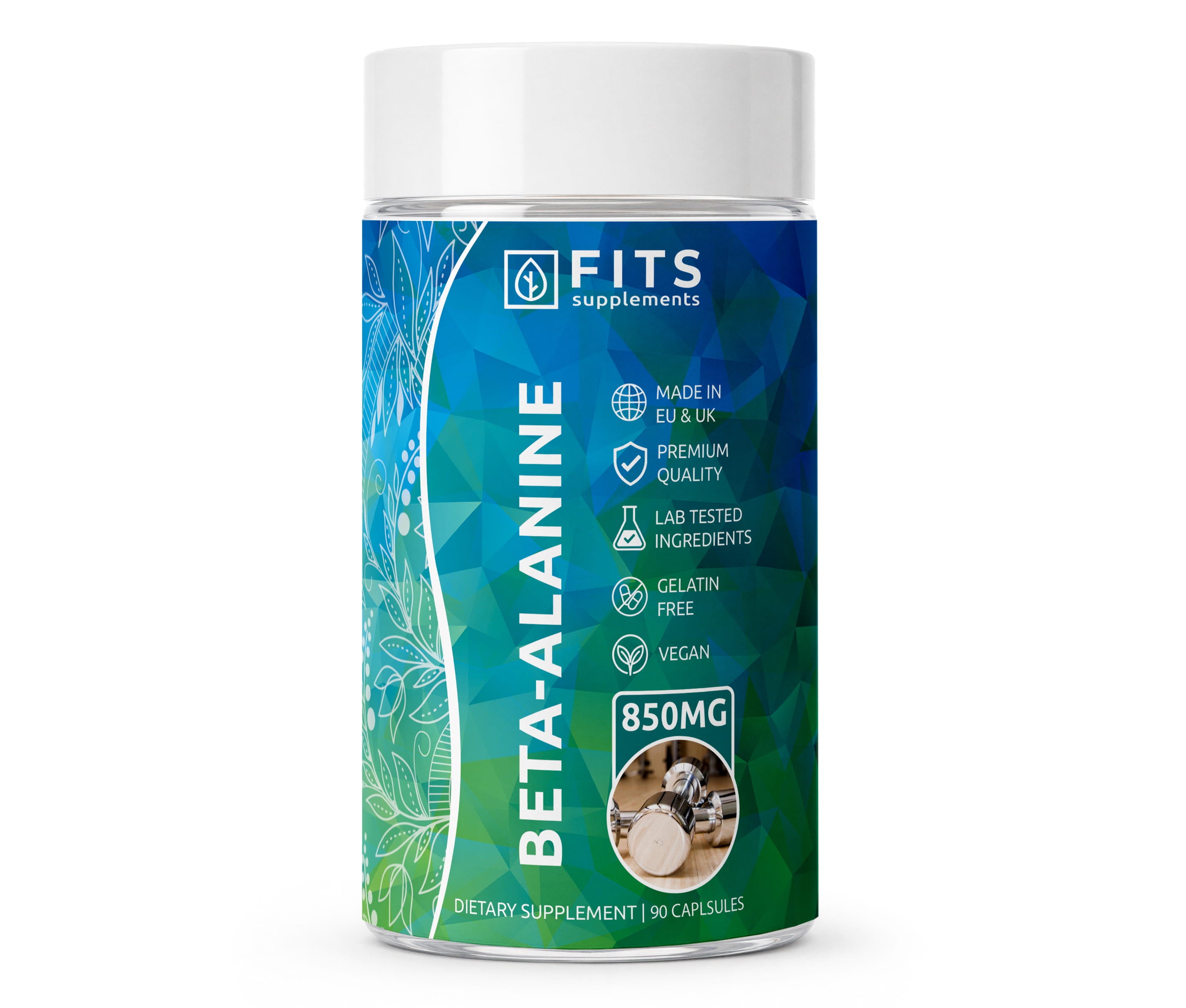 Beta Alanin 850 mg 90 kapsler