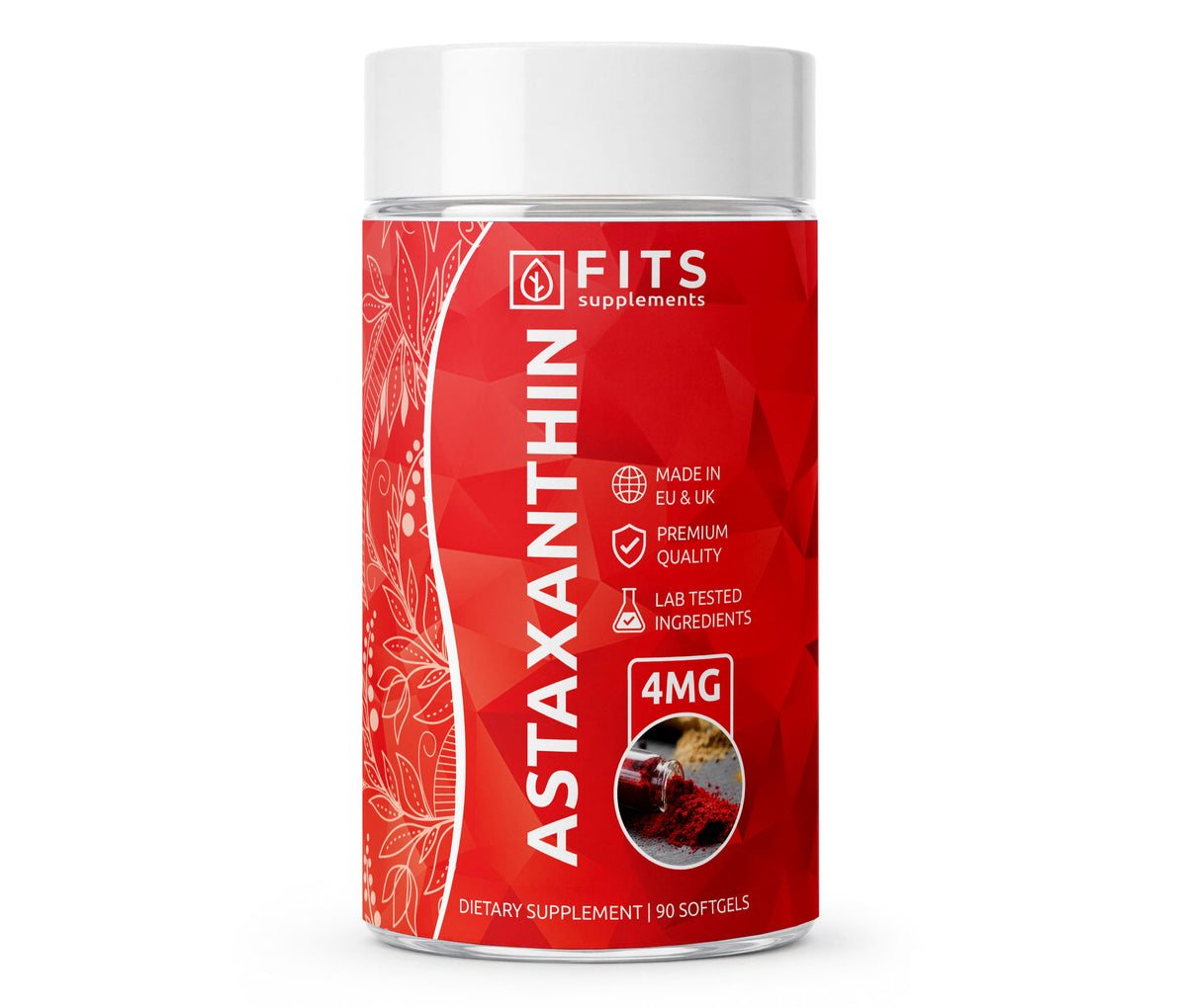 Astaxanthin 4mg 90 bløde kapsler
