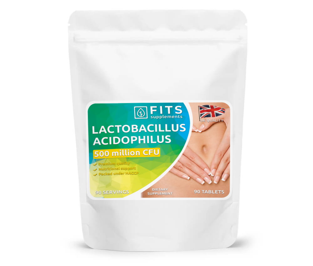 Lactobacillus Acidophilus 50mg 90 tabletter