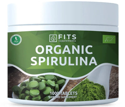 Økologisk Spirulina 1000 tabletter