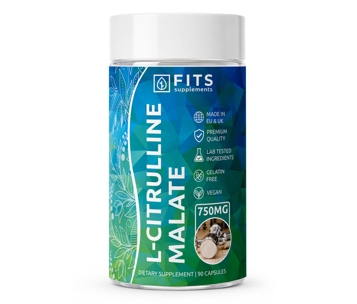 L-Citrulline Malate 750mg 90 capsules