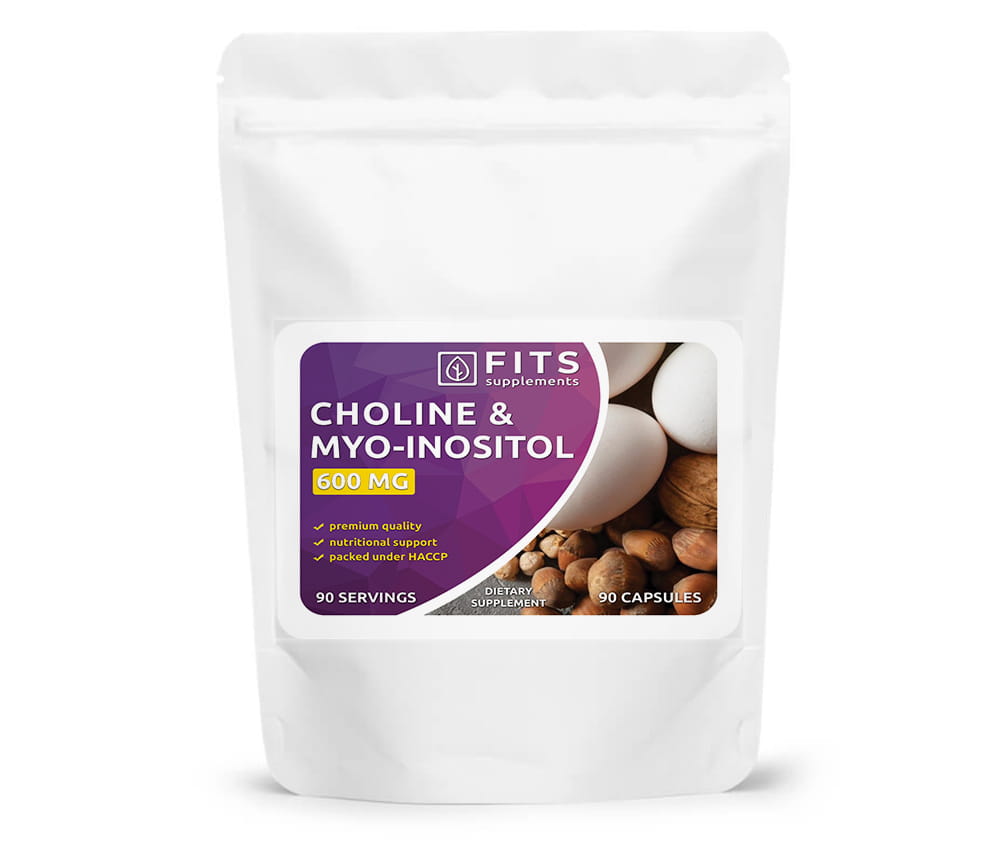 Cholin og Myo Inositol 90 kapsler