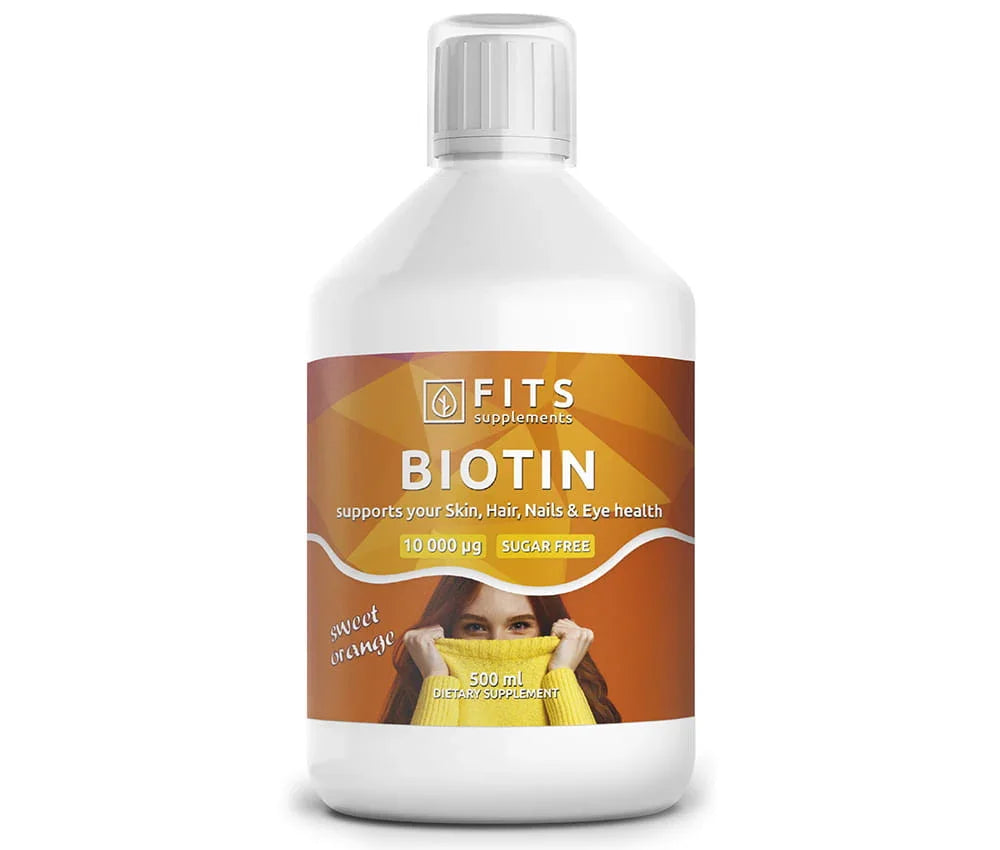 Flydende Biotin 10000 mcg sukkerfri 500ml