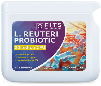 Probiotisk L. Reuteri Lactobacillus 60 kapsler