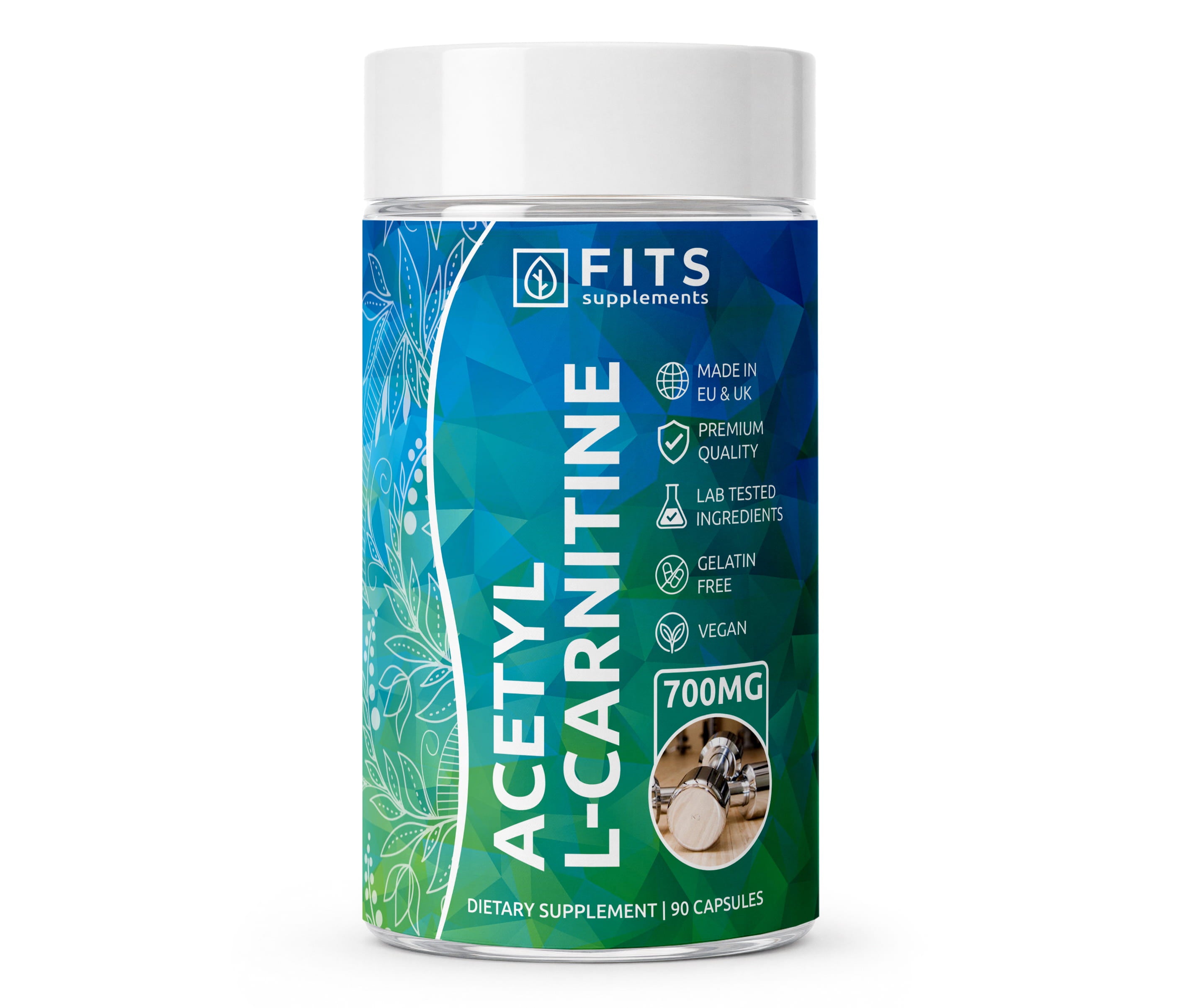 Acetyl-L-Carnitin 700mg 90 kapsler