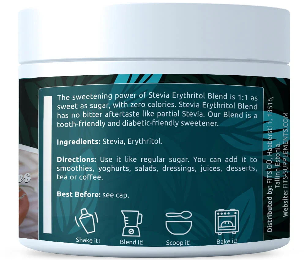 Stevia Pure 100% Blend 350g