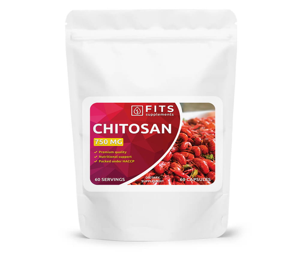 Chitosan 750mg 60 kapsler