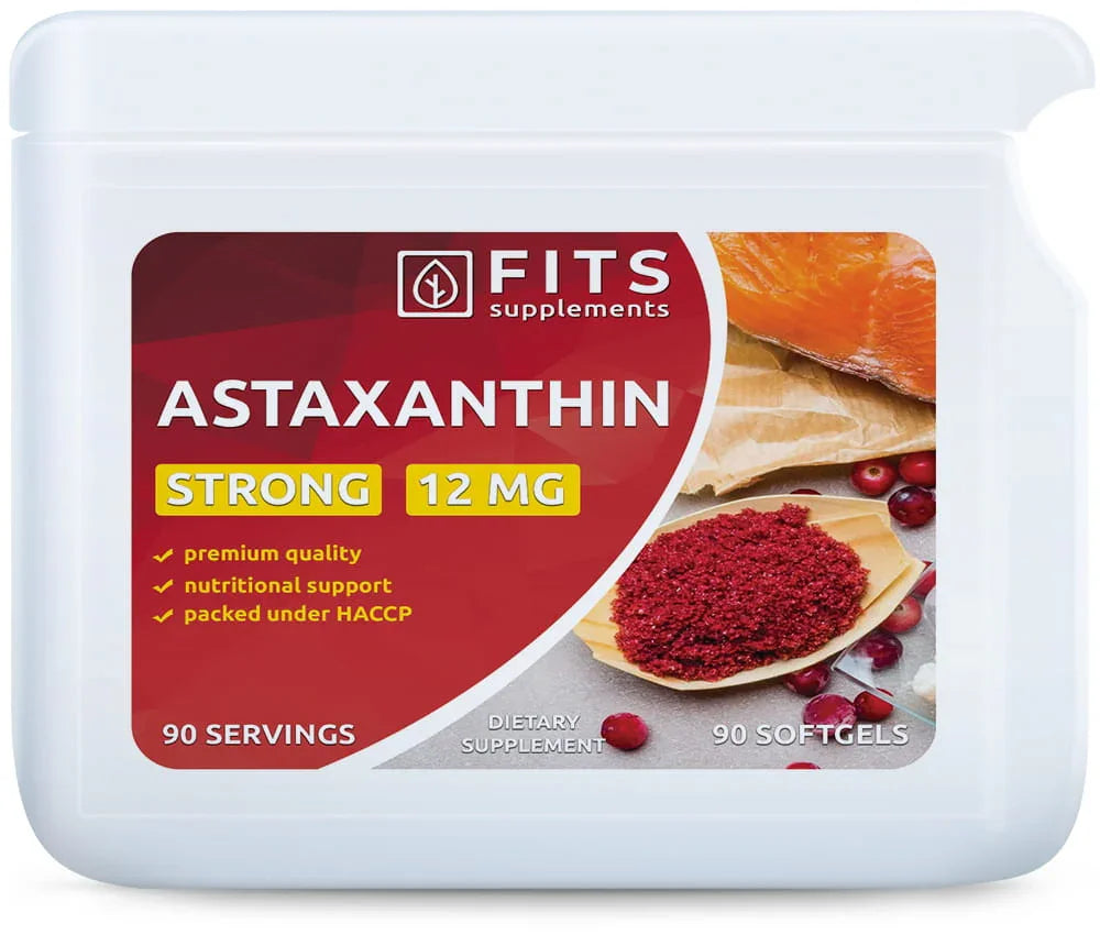 Astaxanthin Strong 12mg 90 softgels