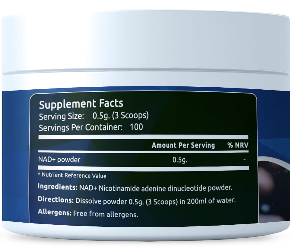 NAD+ pulver 50g