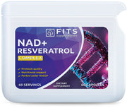 NAD+ og Resveratrol 60 kapsler