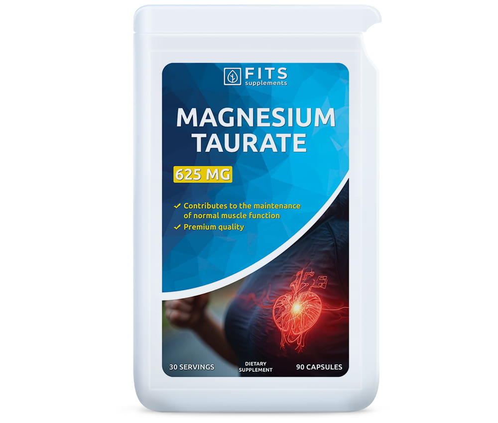 Magnesium Taurat 625 mg 90 kapsler