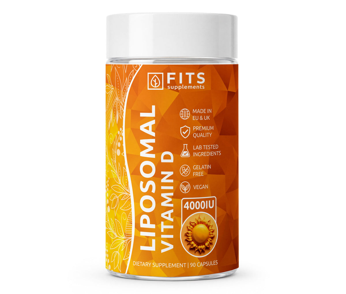 Liposomalt D-vitamin 4000IU 90 kapsler