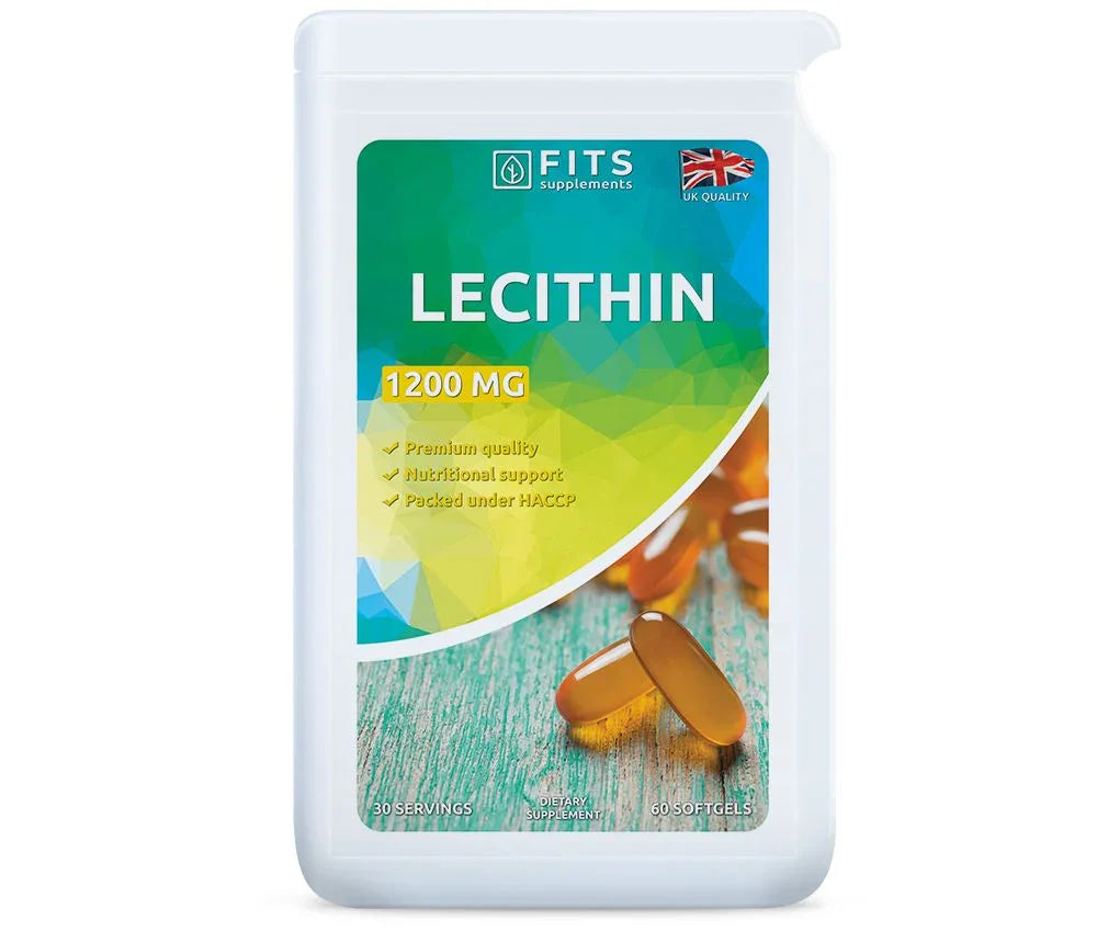 Lecithin 1200mg 60 bløde kapsler